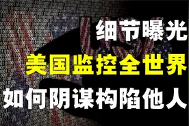 细节曝光！美国如何监控全世界？如何做到轻易构陷我们？视频封面