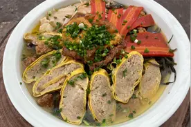 杰哥私房菜——四川九大碗的头菜“什锦杂烩”，游子梦中的家乡菜视频封面
