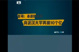 泰康陈东升再向母校武汉大学捐赠10个亿，带头践行企业家责任视频封面
