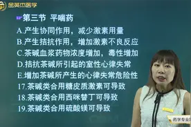 西药师：吸系统03平喘药03哮喘长期控制的首选药，茶碱类配伍应用视频封面