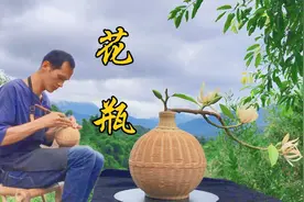 几片不起眼的破竹子，竹篾匠做成了艺术品？只为坚守这门老手艺！视频封面