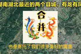 湖南和湖北最近的两个县，名字有龙有凤，合并成一个市他不香吗？视频封面