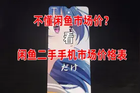 不懂闲鱼市场价？看闲鱼二手手机市场价格表2021.6.21