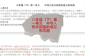 八年级（下）第一单元知识要点.mp4视频封面