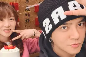罗志祥陪经纪人小霜庆生，一起捧蛋糕合照，感谢她多年的不离不弃视频封面