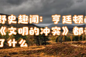 野史趣闻：亨廷顿的《文明的冲突》都说了什么视频封面