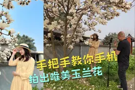 如何把农村老家的玉兰树拍的更漂亮？取景构图摆动作全都教给你！视频封面