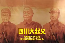 八年抗日战争后，川军是何去何从的呢？看看四川大起义~