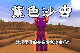 迷你世界：你千万不要做的事，去沙漠里寻找紫色沙虫