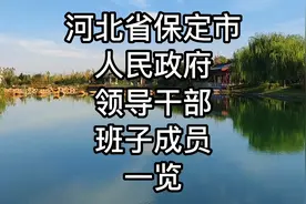河北省保定市人民政府领导干部班子成员一览视频封面