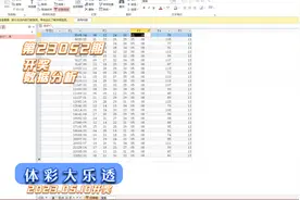 体育彩票大乐透第23052期开奖结果统计解析视频封面