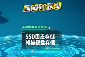 SSD固态硬盘，和移动硬盘的区别，网络小课堂视频封面