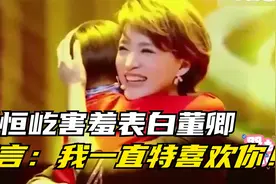 王恒屹害羞表白董卿，直言：我一直特喜欢你！小撒不淡定的吃醋了视频封面