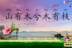 越人歌 山有木兮木有枝 心悦君兮君不知 宝贝牛经典诵读 春秋民歌视频封面