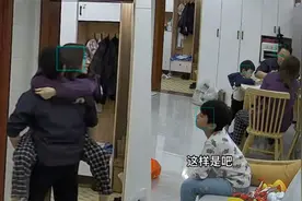 男子晚归回家妻儿飞奔迎接，挨个摸头抱抱满屏幸福：疲惫烟消云散视频封面