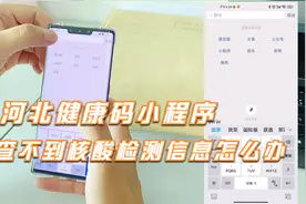 河北健康小程序查不到核算信息怎么办视频封面