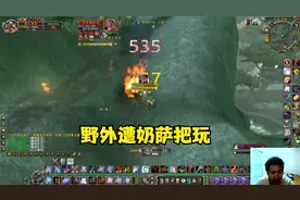 魔兽TBC:野外遭奶萨按在地上锤，锤的很轻，很温柔。视频封面