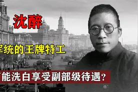 作为军统的“王牌特工”，沈醉为啥可以洗白，享受副部级待遇？视频封面