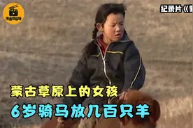 草原上的女孩有多彪悍？6岁骑马放几百只羊，结局却令人惋惜视频封面