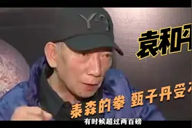 袁和平：泰森巅峰的时候一拳超过2百磅，甄子丹根本受不了视频封面
