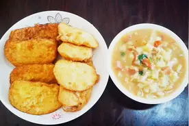 美好的一天从营养早餐开始，美味珍珠汤配馒头片，快学会给家人做视频封面