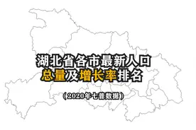 湖北17个市州常住人口总量排名：武汉遥遥领先，仅有5市正增长视频封面