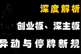 创业板、深主板异动与停牌新规深度解析视频封面