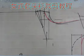女式宽松型圆领套头衫的裁剪方法，穿着宽松舒适视频封面
