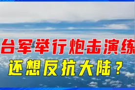 台军举行炮击演练，还想反抗大陆？大开历史倒车，解放军严阵以待视频封面