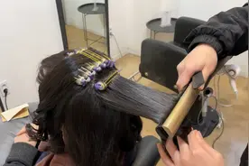 摩根烫是怎样设计怎样烫发根的，5分钟教会烫摩根烫大卷视频封面