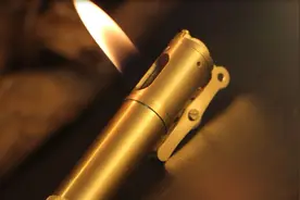 创意DIY手工制做纯铜煤油打火机~爱玛仕烟斗视频封面