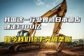 我国这一行业曾被日本霸占，赚走1300亿，如今我们终于突破垄断视频封面