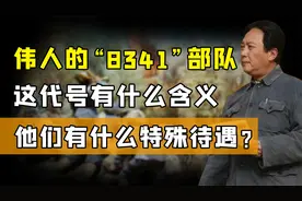 伟人的“8341”部队，代号有什么含义？他们有什么特殊待遇？视频封面