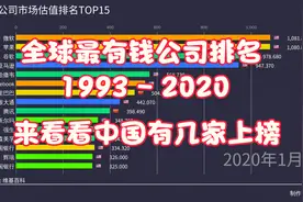 全球最有钱公司排名TOP15（1993 - 2020）视频封面