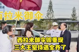 西拉米御伞照重现，徽印御椅都曾转发，三大王室待遇全齐了视频封面
