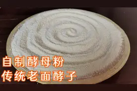 纯手工自制酵母粉，3块钱的成本可以用一年，蒸馒头更香甜劲道