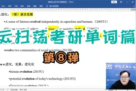 【世纪高教在线 — 考研核心词汇】生态环境篇3视频封面