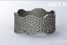SolidWorks教程SW实战营滚花图案手镯的建模过程视频封面