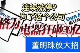 董明珠放大招！为了这个公司，格力电器狂砸30亿！视频封面