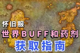 【魔兽世界怀旧服】世界BUFF团本DPS药剂提升指南（盗贼狂暴战）