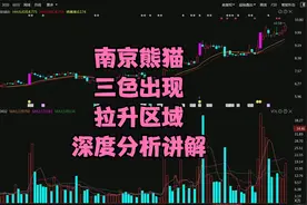 南京熊猫：三色出现，拉升区域，深度分析讲解主力动向视频封面