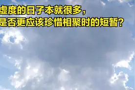 现代诗歌《嗨，宝贝》虚度的日子很多，是否应该珍惜相聚时的短暂视频封面