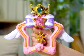 巴啦啦小魔仙夏乐彤甜星魔法棒，可以变形的魔法棒，女孩益智玩具视频封面
