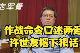 还击战东线第一次作战会议，作战命令口述了两遍，许世友撂下狠话视频封面