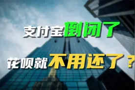支付宝倒闭了，花呗就不用还了？视频封面