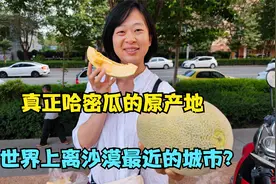 新疆鄯善，世界上离沙漠最近的城市，这里才是哈密瓜真正原产地视频封面
