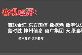 海联金汇 东方国信 数据港 数字认证 神州信息 数字经济行情分析视频封面
