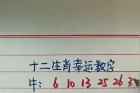 十二生肖的幸运数字，你知道吗？视频封面