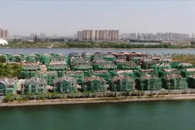 石家庄最豪华别墅烂尾楼-河心岛  如今升级改造中……
