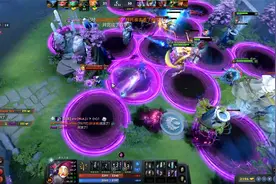 【DOTA2】ana虚无之灵第一视角，上帝的紫猫太强了，对面中单不服视频封面
